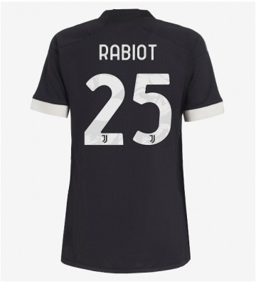 Juventus Adrien Rabiot #25 Tercera Equipación Mujer 2023-24 Manga Corta